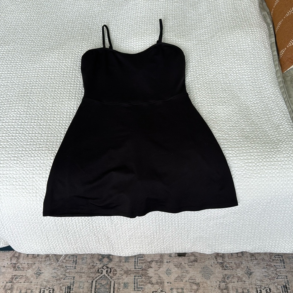 Alo Yoga Tennis Dress Medium Black